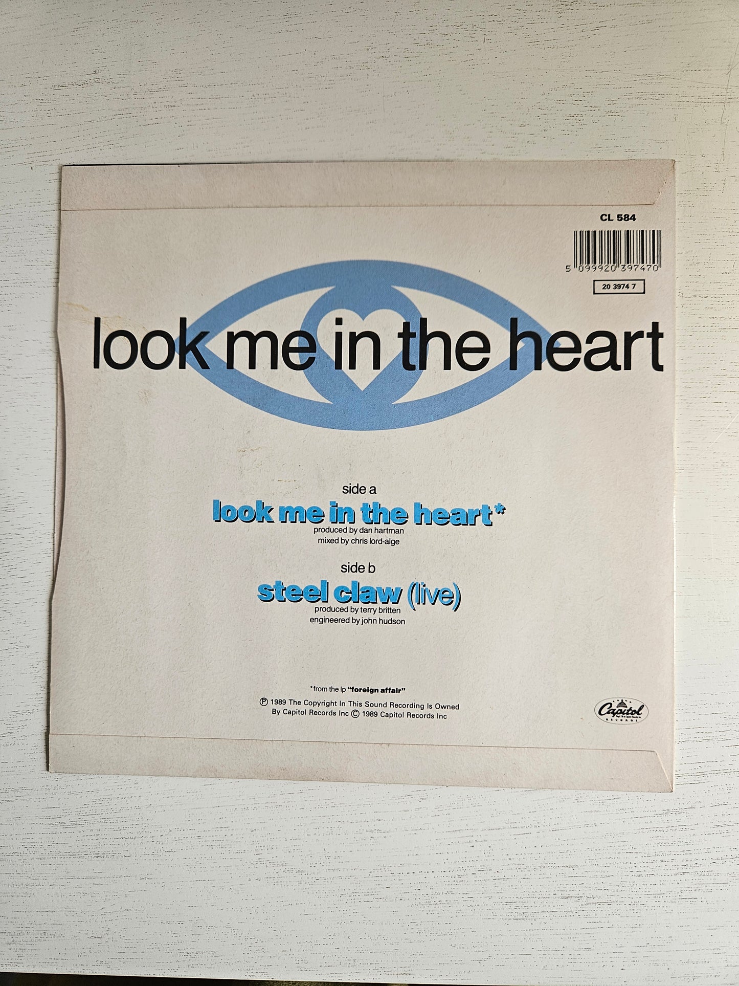 Tina Turner-Look Me in the Heart