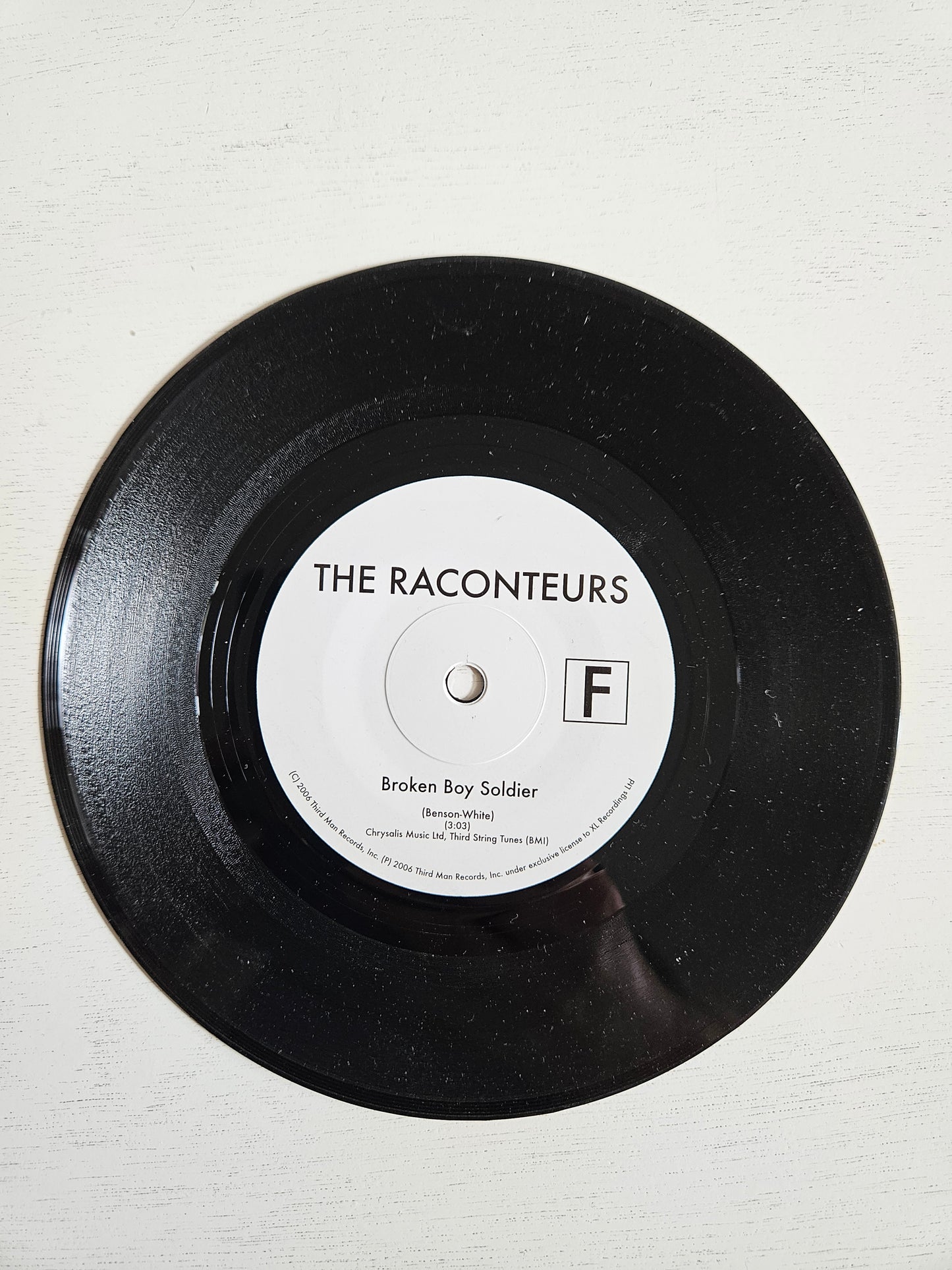 The Raconteurs-Broken Boy Soldier 7" vinyl
