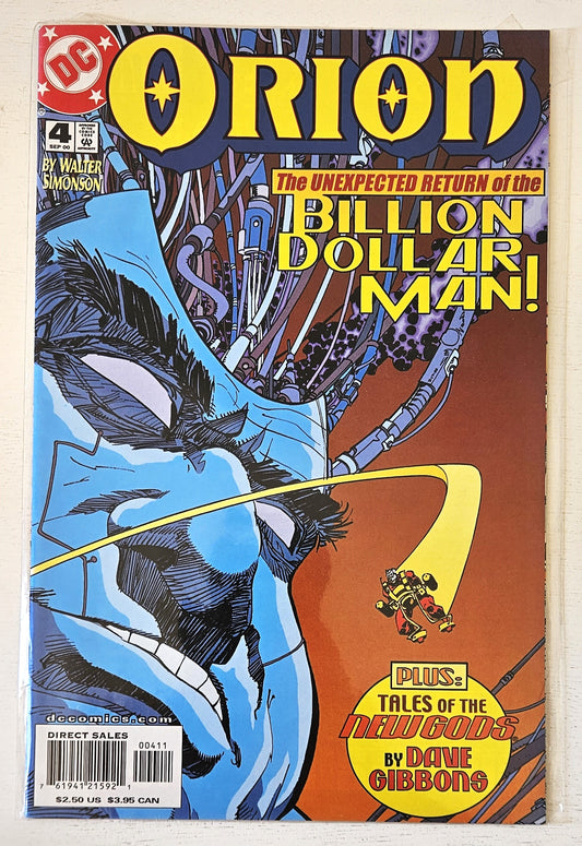 DC Orion Comics, The unexpected return of the Billion Dollar Man!