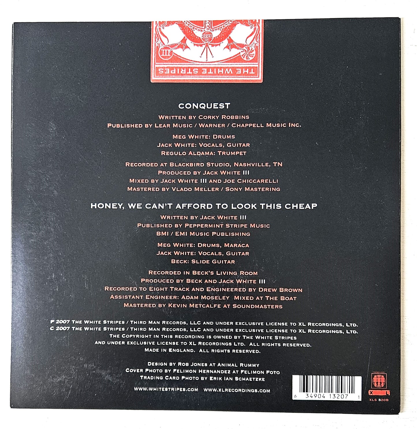 The White Stripes, Conquest Parts 1, 2 & 3 Sealed
