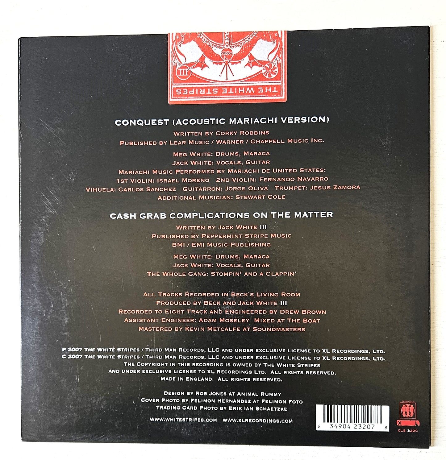 The White Stripes, Conquest Parts 1, 2 & 3 Sealed