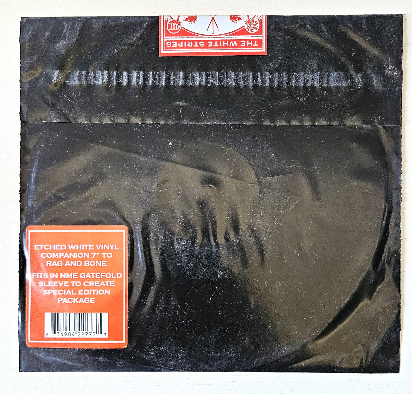 The White Stripes, Etched white vinyl, Rag and Bone Sealed