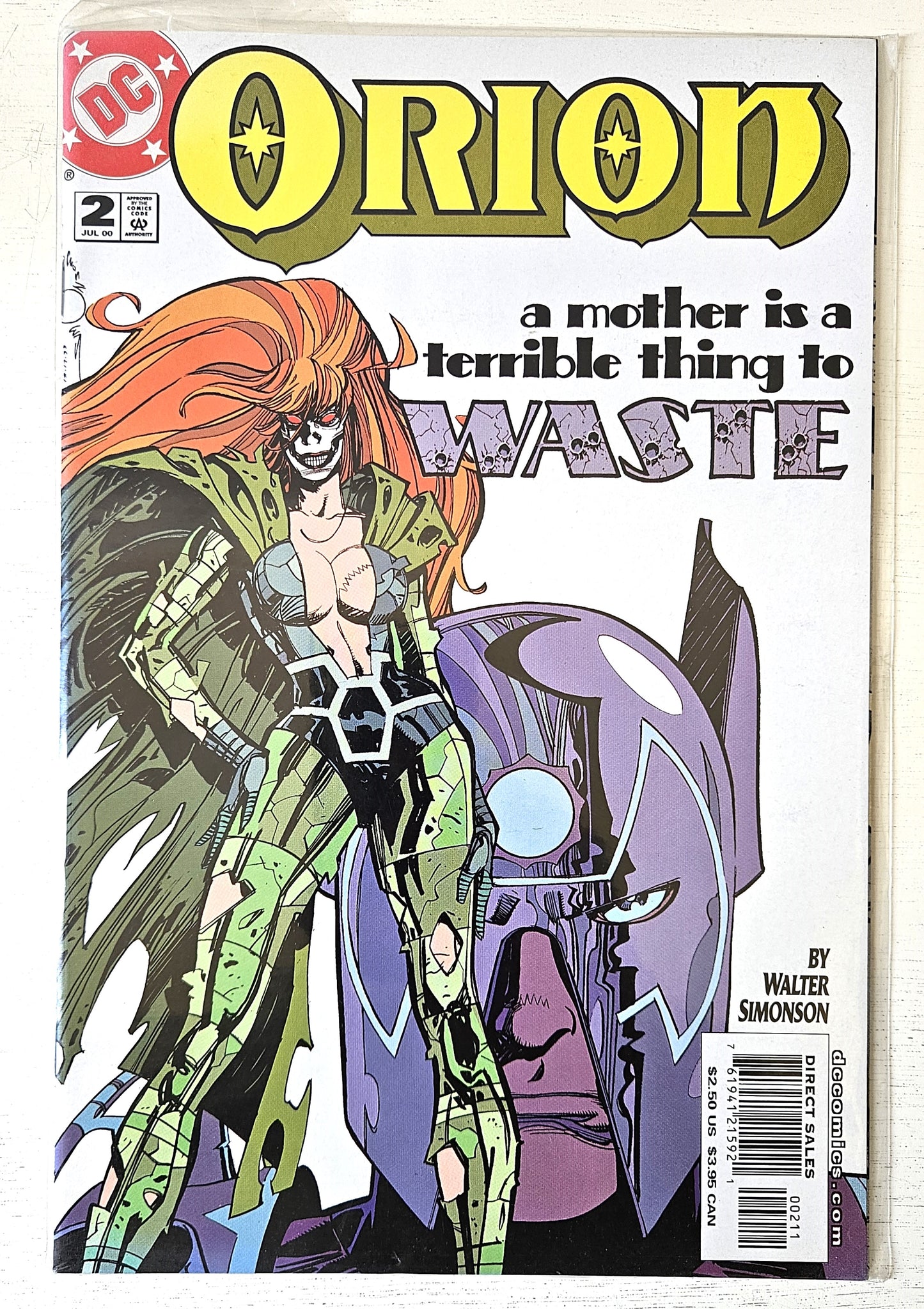 DC Orion, A Mother is a terrible thing to waste, #2