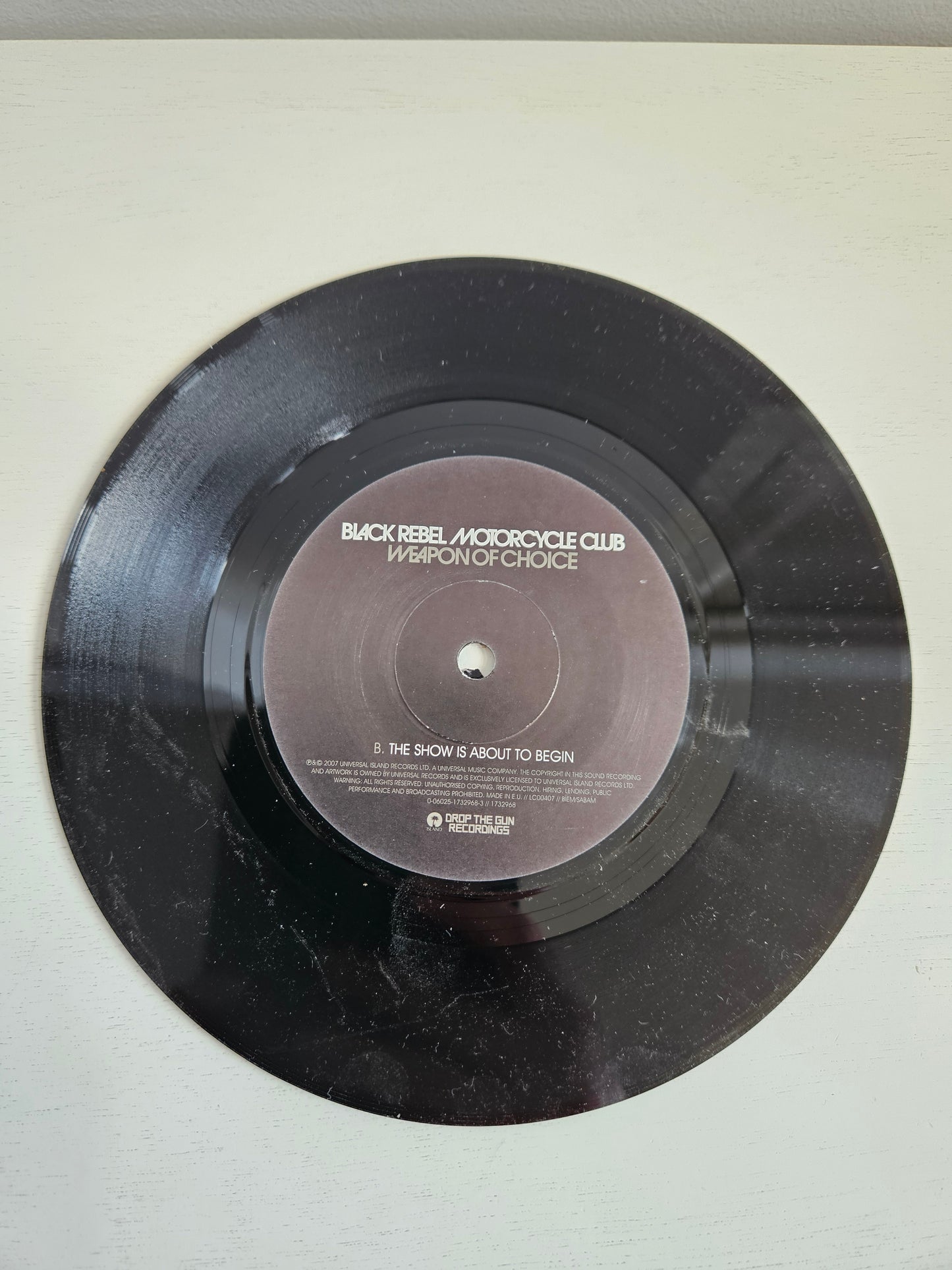 BMRC-Weapon of Choice 7" vinyl