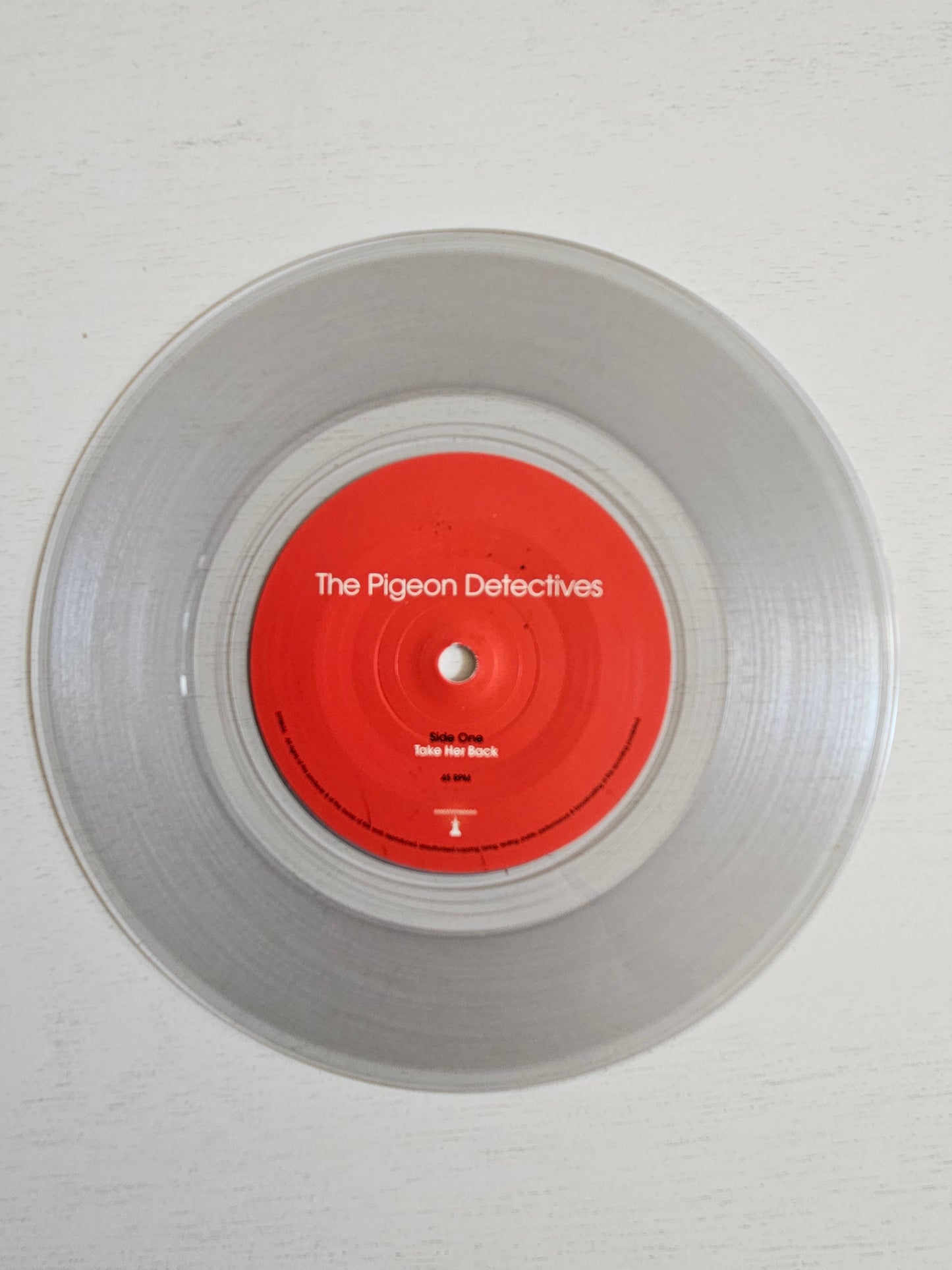 The Pigeon Detectives-Take Her Back 7" vinyl