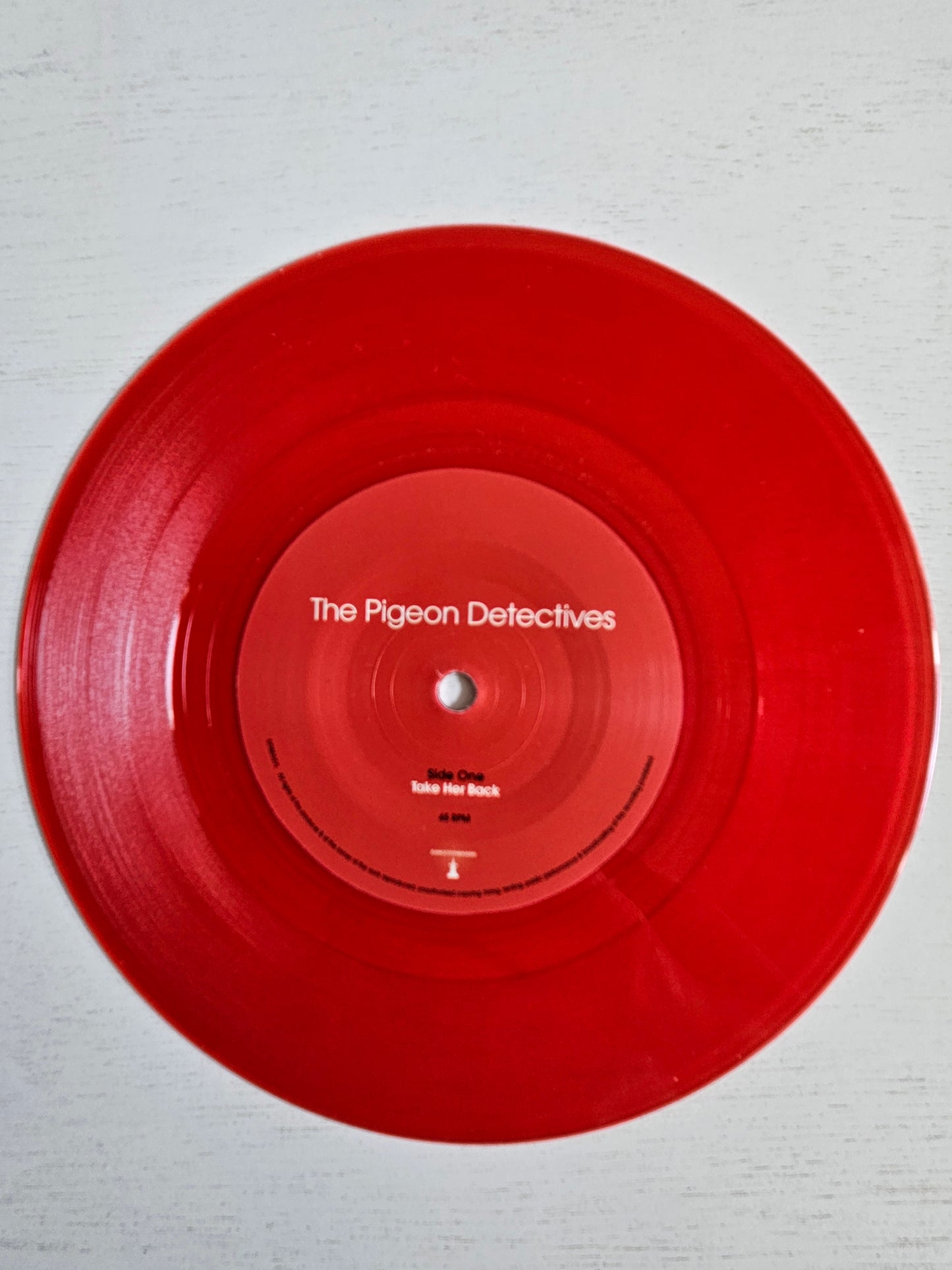 The Pigeon Detectives-Take her Back 7" vinyl