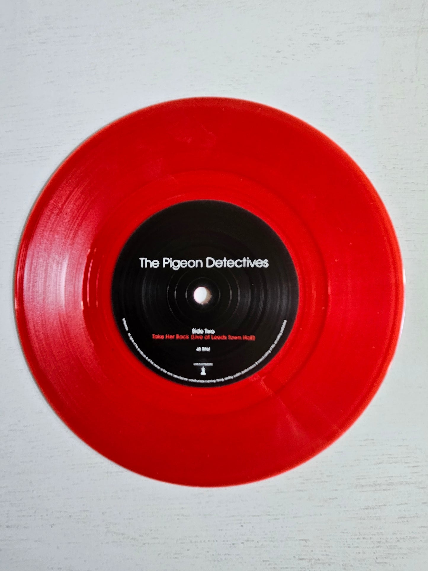 The Pigeon Detectives-Take her Back 7" vinyl