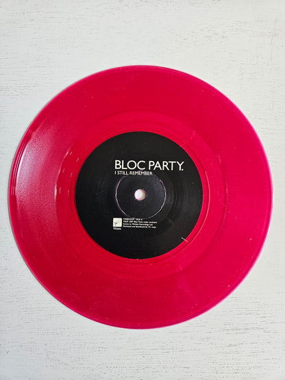 Bloc Party - I Still Remember 7" vinyl