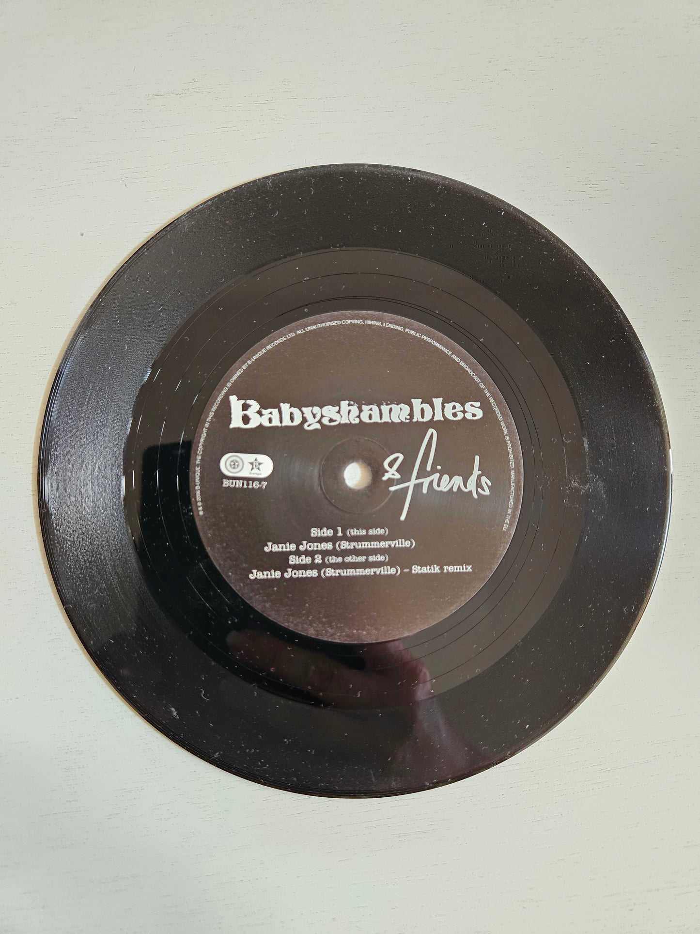 Babyshambles-Janie Jones 7" vinyl