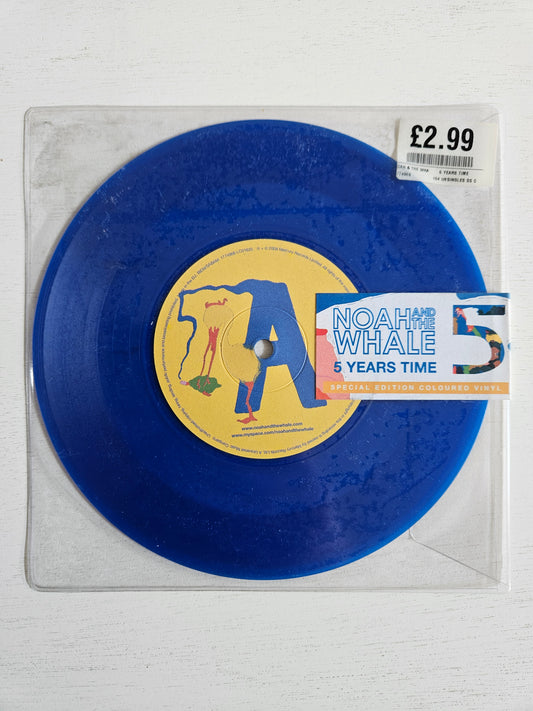 Noah and the Whale-5 Years Time 7" vinyl