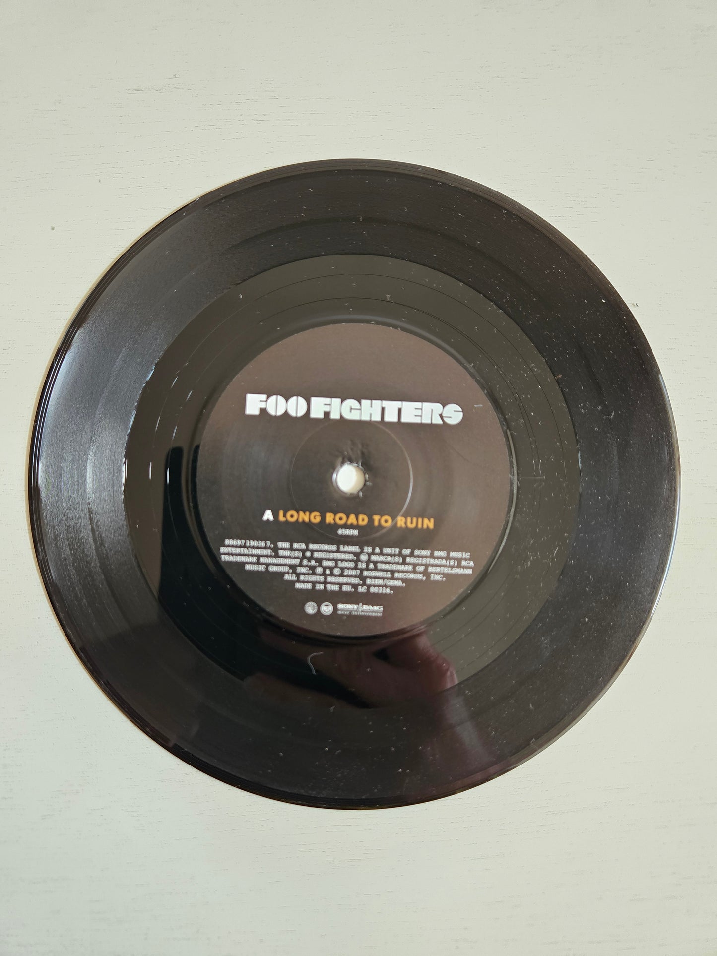 Foo Fighters-Long Road to Ruin 7" vinyl