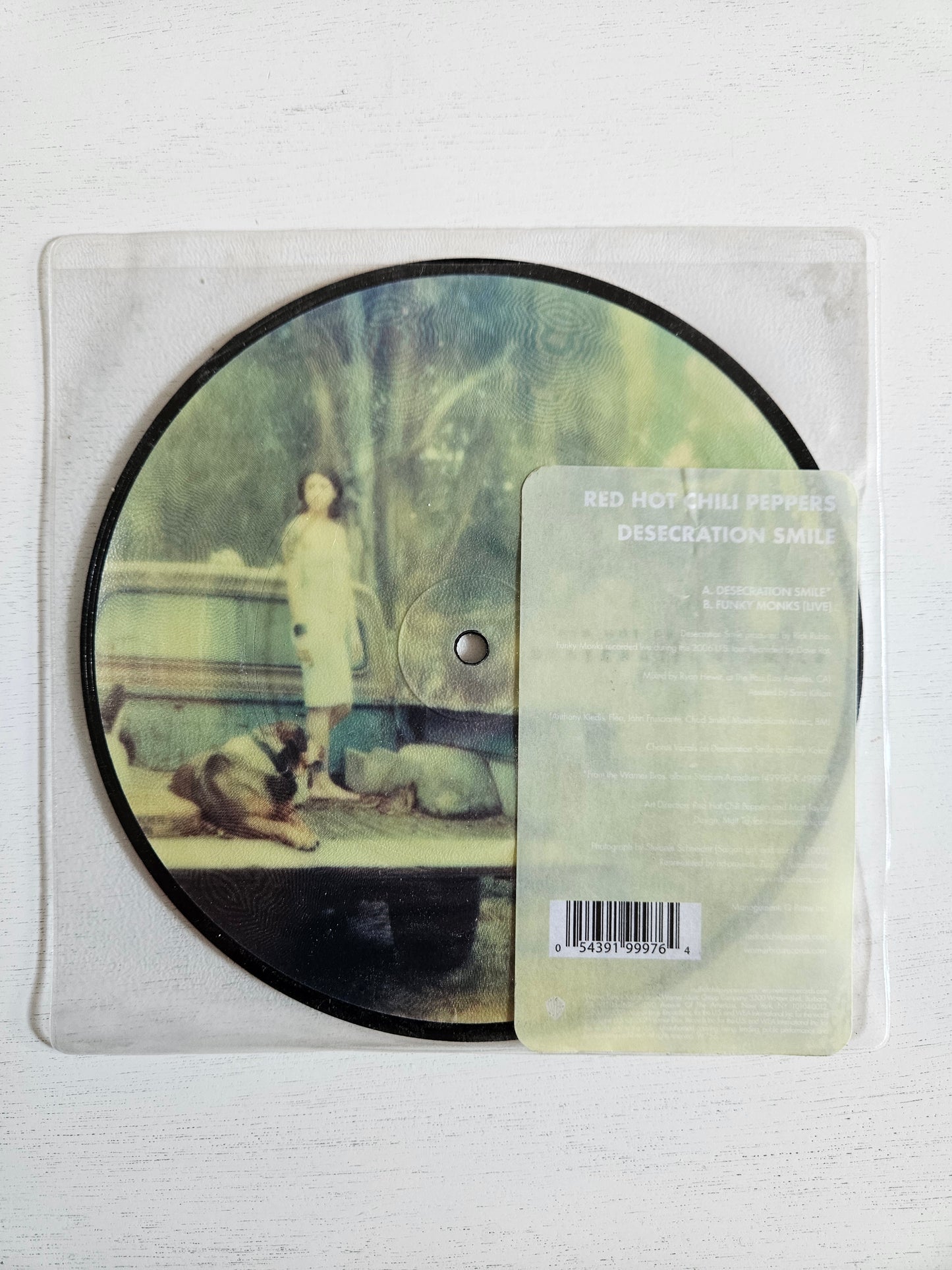Red Hot Chilli Peppers-Desecration Smile 7" vinyl